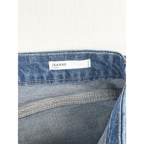 Dear John Jeans Women's Sz 28 Jeanne Flare High Rise Utility  DPM43A132RDR - Picture 4 of 10